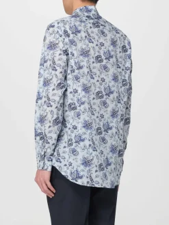 Camicia Etro in popeline di cotone stampato