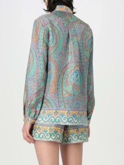 Camicia Etro in seta stampata