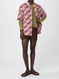 Camicia Gucci in popeline di cotone stampato