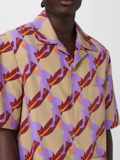 Camicia Gucci in popeline di cotone stampato