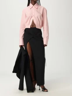 Camicia in cotone gessata Ssheena