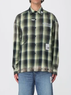 Camicia in cotone tartan Maison Mihara Yasuhiro