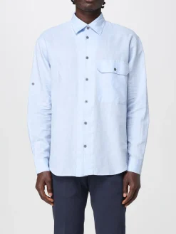 Camicia in lino e cotone Armani Exchange