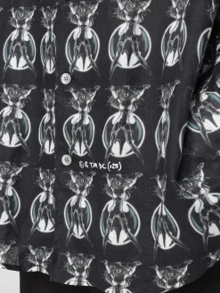 Camicia in lino stampata Acne Studios