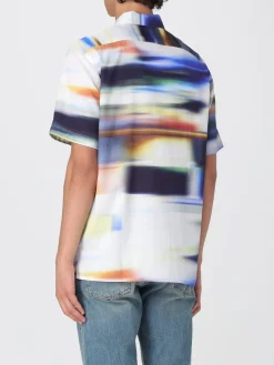 Camicia in misto cotone stampata Ps Paul Smith