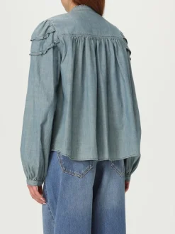 Camicia Isabel Marant Etoile in cotone con rouches