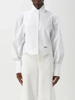 Camicia Karl Lagerfeld in cotone