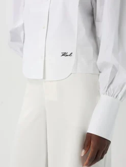 Camicia Karl Lagerfeld in cotone