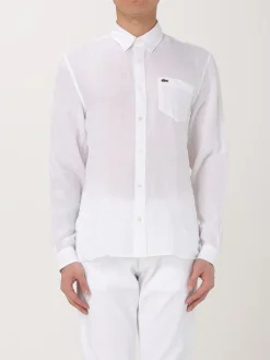 Camicia Lacoste in lino