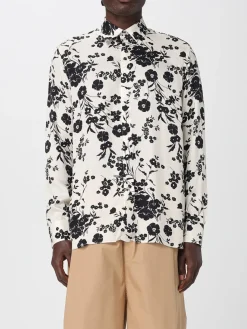 Camicia Laneus in cotone con stampa floreale