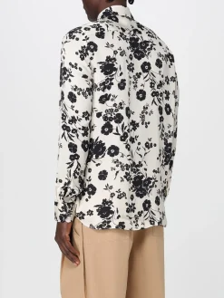 Camicia Laneus in cotone con stampa floreale