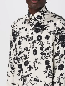 Camicia Laneus in cotone con stampa floreale