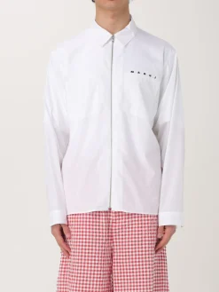 Camicia Marni in cotone con zip