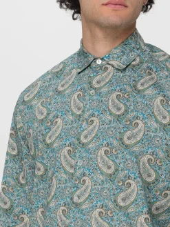 Camicia MC2 Saint Barth in cotone con stampa