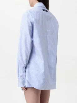 Camicia Moschino Couture in cotone a righe
