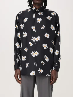 Camicia Moschino Couture in seta stampata