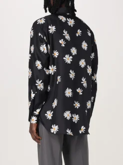 Camicia Moschino Couture in seta stampata