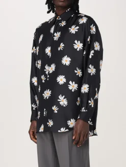 Camicia Moschino Couture in seta stampata