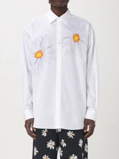 Camicia Moschino Couture in cotone con stampa floreale