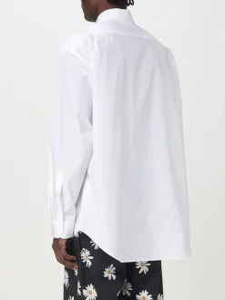 Camicia Moschino Couture in cotone con stampa floreale