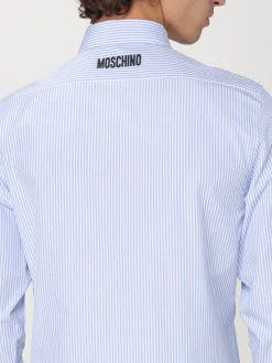 Camicia Moschino Couture in cotone a righe