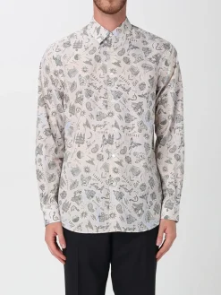 Camicia Paul Smith in cotone con stampa grafica