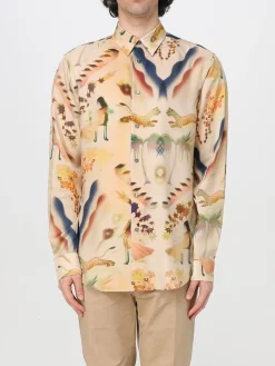 Camicia Paul Smith in lyocell stampato