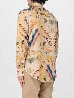 Camicia Paul Smith in lyocell stampato