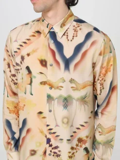 Camicia Paul Smith in lyocell stampato