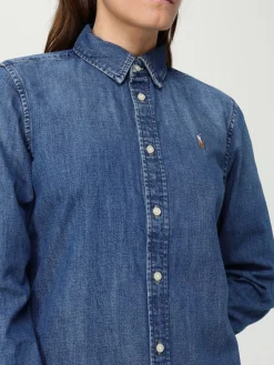 Camicia Polo Ralph Lauren in denim di cotone