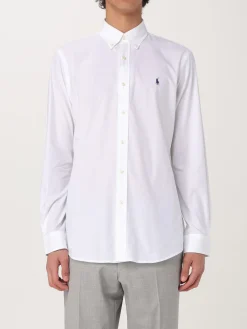 Camicia Polo Ralph Lauren in cotone con logo