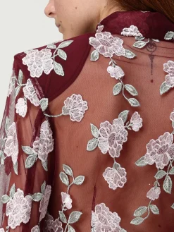 Camicia Rotate in tulle