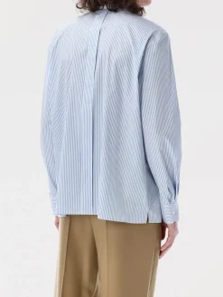 Camicia Saint Laurent in cotone a righe