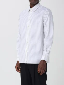 Camicia Saint Laurent in misto cotone a righe