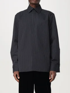 Camicia Saint Laurent in cotone a righe