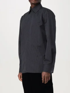 Camicia Saint Laurent in cotone a righe