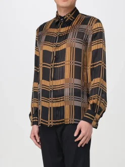 Camicia Saint Laurent in seta stampata