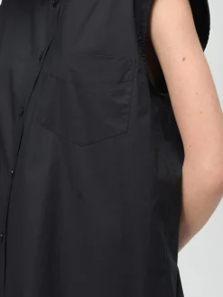 Camicia smanicata Moschino Couture in cotone