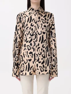 Camicia Sportmax in seta animalier