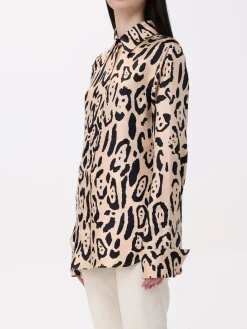 Camicia Sportmax in seta animalier