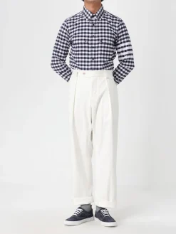 Camicia Thom Browne in cotone vichy