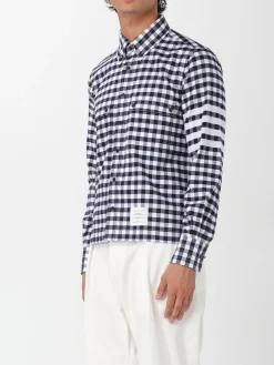 Camicia Thom Browne in cotone vichy