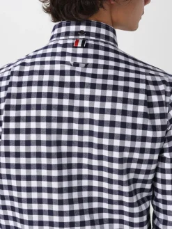 Camicia Thom Browne in cotone vichy