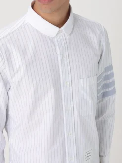 Camicia Thom Browne in cotone a righe