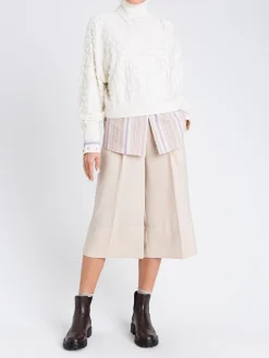 Camicia Twinset Actitude in cotone a righe