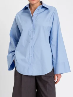 Camicia Twinset in cotone stretch