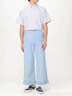 Camicia Valentino in cotone a righe