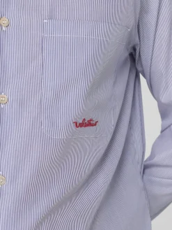 Camicia Valentino in cotone a righe