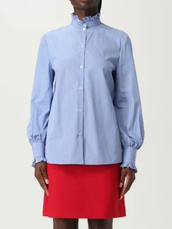 Camicia Valentino in cotone a righe