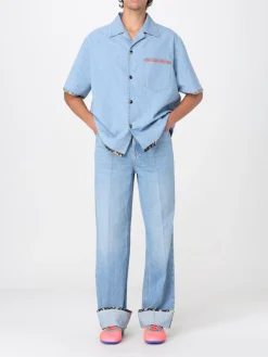 Camicia Valentino in denim di cotone